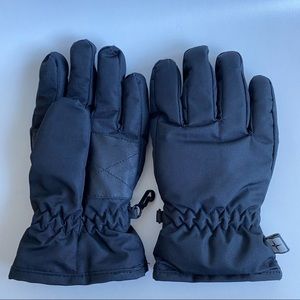 Women Snow Gloves Black XS